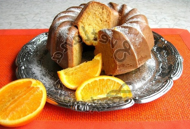 Домашний кекс с апельсиновой цедрой, пошаговый рецепт с фото